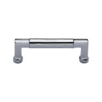 M Marcus Heritage Brass Bauhaus Design Cabinet Handle 101mm Centre to Centre